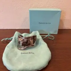 niniさま専用　Tiffany スモールボーンカフ　右手用　スモール　シルバー 専用tiffany ティファニー ボーンカフ スモール Mサイズ 右手用