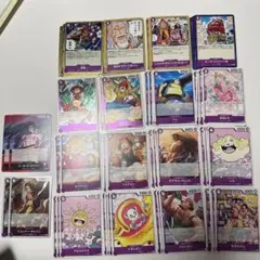 ワンピースカード 受け継がれる意志 紫デッキ R以下 ほぼ4コン