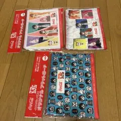 コカコーラ　ダンダダン　イオングループ限定　オリジナルフラットポーチ　３枚