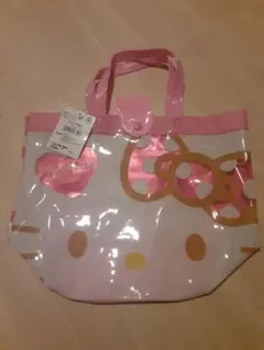 新品・未使用 Hello kitty プールバッグ ピンク