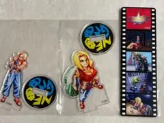リアルバウト餓狼伝説　ブルー・マリー アクリルスタンド2点+しおりセット　SNK