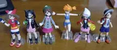 【開封済】ポケモンスケールワールド 女の子6体セット