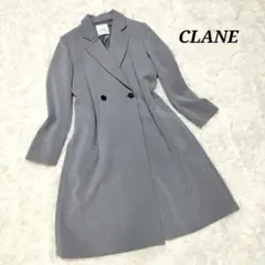 CLANE クラネ チェスターコート ダブル ロングコート Aライン