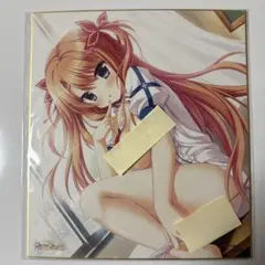 フローラル・フローラブ　色紙　美鳩夏乃