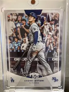 topps 大谷翔平　50号ホームラン