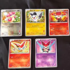 ポケモンカード　ビクティニ バトルテーマデッキ BTV 5枚セット【匿名配送】