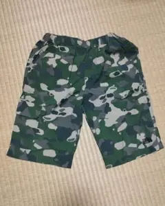 ノースフェイス　 迷彩ハーフパンツ