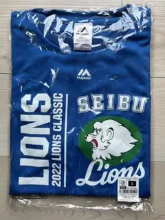 西武ライオンズ　クラシック　ドライTシャツ　Sサイズ