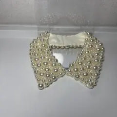 キッズ✨　飾り襟　ホワイト