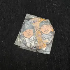 埼玉西武ライオンズ　モバガチャ缶バッジ　 交流戦ジャイアンツ　中村剛也 丸佳浩