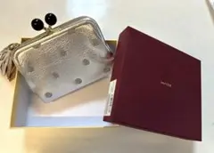 新品 perche ペルケ がま口 二つ折りウォレット