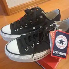 CONVERSE ALL STAR 　厚底ブラックスニーカー