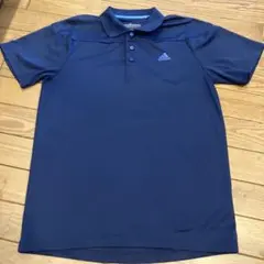 adidas ネイビー ポロシャツ L