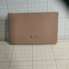 Ｈａｒｒｏｄｓ ファスナー付 フラグメントカードケース