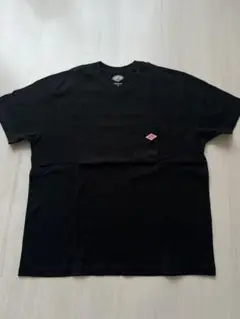 DANTON 黒 Tシャツ ポケット付き