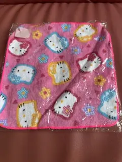 ハローキティ タオル ピンク カオハナキティちゃん