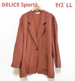 DELICE Sports☆サイズLL☆キュプラ100%☆さらさらジャケット