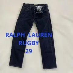 RALPHLAUREN RUGBY29ストレートデニムパンツ ボタンフライ