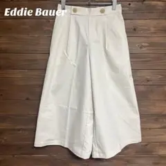 ♦︎【エディーバウアー】ワイドパンツ ガウチョパンツ ゴムウエストXS