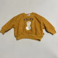 新品タグ付き　きなこもち　トレーナー　80