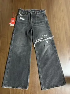 diesel D-Rise ワイドデニムパンツ　W24×L30