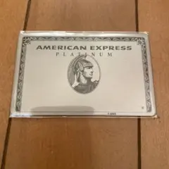 【新品未使用】AMERICAN EXPRESS PLATINUMカード風ミラー
