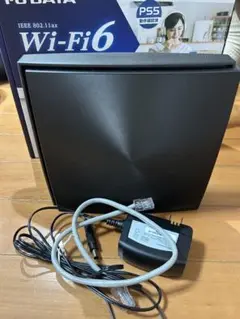 Wi-Fiルーター　I-O DATA wi-Fi6 1201+574