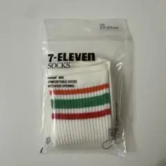 セブンイレブン　ストライプソックス 23-25cm 万博