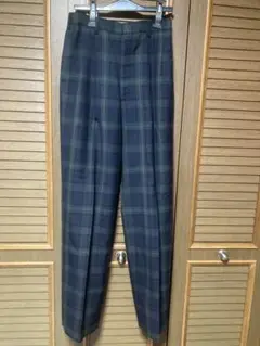チェックメンズパンツ