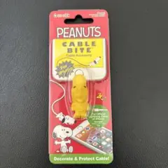 【新品】SNOOPY スヌーピー ウッドストック ケーブルバイト iPhone