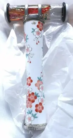 最終値下げ⭐︎香蘭社 万華鏡 桜模様 陶器製 有田焼万華鏡：香蘭社]桜（T型オイルワンドスコープ）[送料無料]