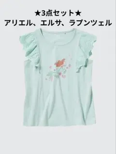 ユニクロ　UT　キッズ　ディズニー　プリンセス