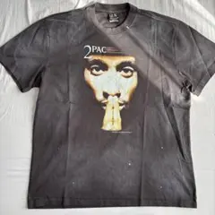 SAINT 2PAC クロス プリント XL レア Tシャツ セントマイケル
