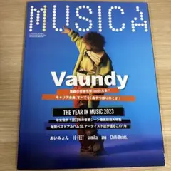 MUSICA(ムジカ) 2024年1月号　Vaundy