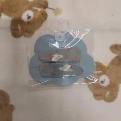 大人気！フタくまピン★ブルー★バースデイ