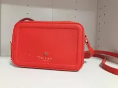 Ted Baker レッド ショルダーバッグ