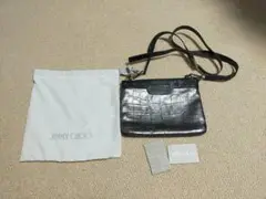ジミーチュウ JIMMY CHOO ショルダーバック シルバー 中古本物送料込