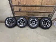 13インチ　スターシャーク風　4本　専用購入禁止 限定数 スターシャーク ホイール14×8.0 -13 4H114.3 4穴