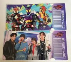 映画 仮面ライダーガヴ TTFC限定 チケット風クリアカード 2枚 ラキア
