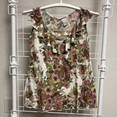 花柄タンクトップ Lサイズ