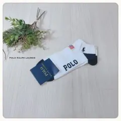 ♢【未使用タグ付き】ポロラルフローレン メンズソックス 星条旗 刺繍ロゴ