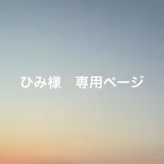 ひみ様　専用ページ