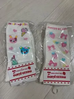 メゾピアノ　靴下2足✨