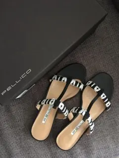 ペリーコ pellico 新品 フラットサンダル 36