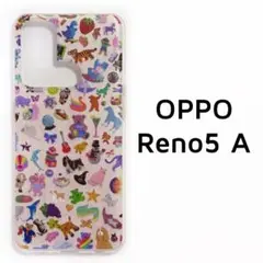OPPO Reno5A クリア クマ おもちゃ カバー