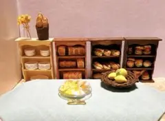 【ミニチュア スイーツ】爽やかレモンのパンケーキセット。