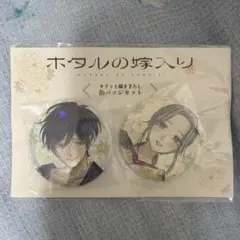 ホタルの嫁入り　キラっと書き下ろし缶バッジセット　後藤進平　レア　ソフマップ