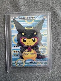 ポンチョを着たピカチュウ(黒レックウザ) PROMO XYシリーズプロモーショ…