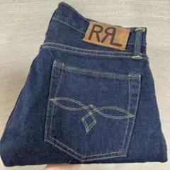 RRL ダークブルー ストレートデニム