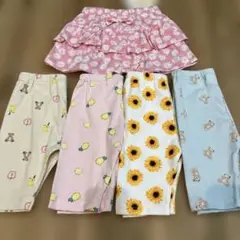 【129】西松屋 半ズボン パンツ 5点セット 90cm